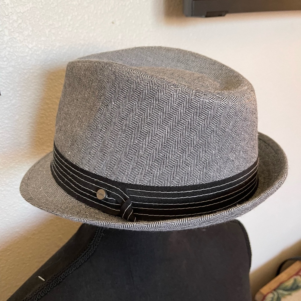 Stetson Gray Fedora Hat - Picture 2 of 3